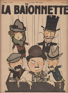 la baionnette N°194, 20 Mars 1919,dans le petrin les profiteurs