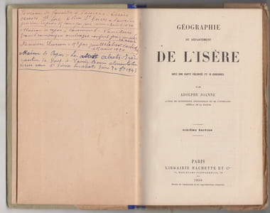 Geographie de l’ISERE