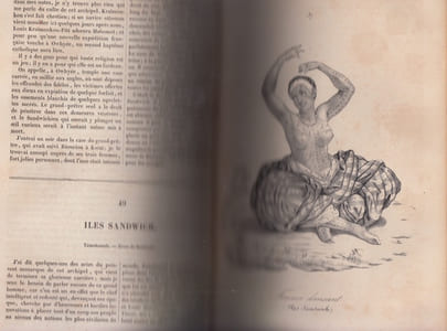 Voyage autour du monde par Jacques Arago nouvelle edition revue et augmentee Illustree de 61 Belles Estampes et Enrichie de Notes Scientifiques.Souvenirs d'un aveugle.