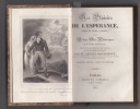 Les Plaisirs de l'Epérance, Poème de Thomas Campbell, Suivi de Deux Odes Pindariques (La Fête d'Alexandre & Le Barde) et de notes Explicatives - ...