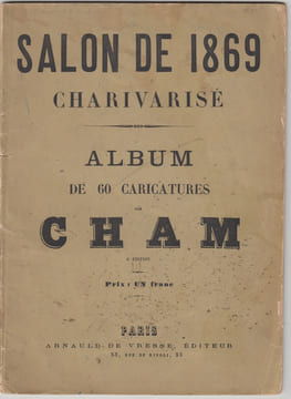 Le Salon de 1869 Charivarisé. Album de 60 Caricatures par Cham. 2e Edition. Cham (Pseud. d' Amédée Charles Henri de Noé)