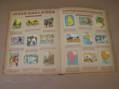 L'Asie : Album d'Images [enfantines à collectionner] Edité par le Chocolat Pupier , le meilleur chocolat français.. Chocolat Pupier
