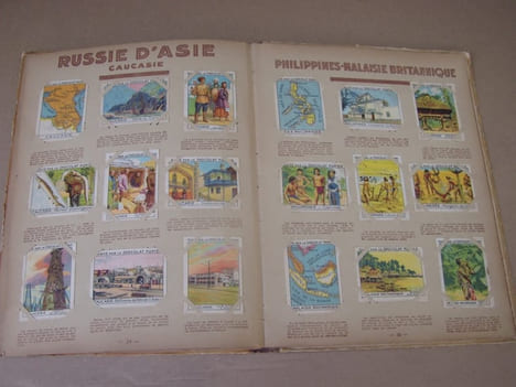 L'Asie : Album d'Images [enfantines à collectionner] Edité par le Chocolat Pupier , le meilleur chocolat français.. Chocolat Pupier