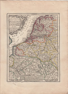 LES XVII PROVINCES DES PAYS BAS divisées en Provinces unies connues sous le nom de Hollande et en Pays Bas catholiques connues sous le nom de ...