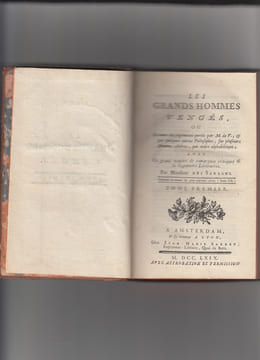 Les grands hommes vengés ou Examen des jugements portés par M. de V., & par quelques autres Philofophes, sur plusieurs Hommes célebres, par ordre ...