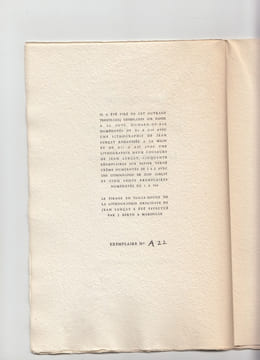 L'Eau et la Mémoire suivi de Les Cicatrices de la Peur. Préface de Jean Cassou . GIVET Jacques