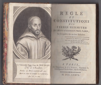 Règle et constitutions des frères hermites du Mont-Valérien près Paris, sur le modèle des anciens solitaires