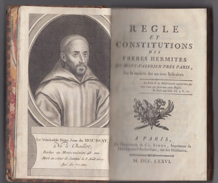 Règle et constitutions des frères hermites du Mont-Valérien près Paris, sur le modèle des anciens solitaires. undefined