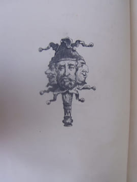 Cent Proverbes -Texte par trois têtes dans un bonnet.- planches en couleurs.. GRANDVILLE, QUITARD Pierre-Marie (1792-1882).etc