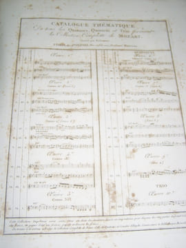 Collection complette des Quatuors, Quintetti & Trio de A. Mozart.- 5 volumes Gravés par Richomme.COMPLET.. Mozart, Wolfgang Amadeus (1756-1791