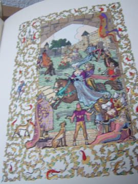 Les Lais de Lanval - Le conte de Lanval,illustrations de Lucy Boucher.Adaptation en français moderne de Paul Tuffrau. Illustrations et enluminures de ...
