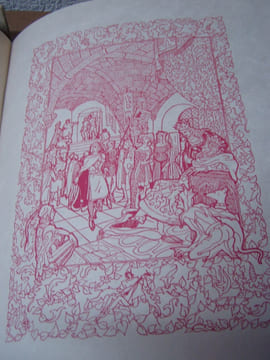 Les Lais de Lanval - Le conte de Lanval,illustrations de Lucy Boucher.Adaptation en français moderne de Paul Tuffrau. Illustrations et enluminures de ...