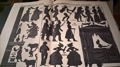 ombres chinoises Imagerie Delhalt Nancy: Planche 7 : la maladie imaginaire. Imagerie Delhalt Nancy