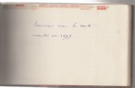 FREGATE ECOLE IPHIGENIE CAMPAGNE 1890-91,manuscrit marine ecole navale : exercices sur la carte éxecutés en 1897. manuscrit marine