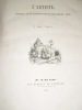 L’Artiste, journal de la litterature et des beaux arts : LE DAGUEROTYPE DAGUERREOTYPE. Jules Janin,Georges Sand,etc