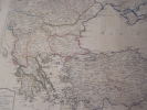 carte La Turquie d'Europe ou se trouve la Moldavie et les environs de la Mer-Noire suivant les nouvelles observations ,Document cartographique / Par ...
