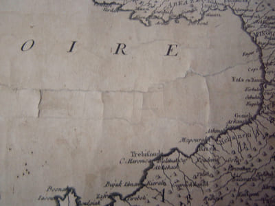 carte La Turquie d'Europe ou se trouve la Moldavie et les environs de la Mer-Noire suivant les nouvelles observations ,Document cartographique / Par Mr. de Laville 1811