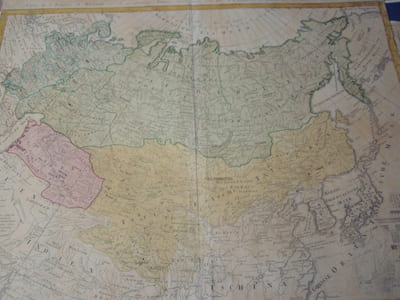 Carte de l'Empire de Russie & de la Grande Tartarie dressee avec soin par F. L. Gussefeld & publiee par les Herit. de Homann, l'an 1786