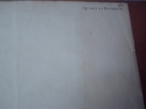 carte geographique PARTIE ORIENTALE DU GOUVERNEMENT GENERALE DE LA GUIENNE ou se trouvent le Quercy et le Rouergue. ROBERT DE VAUGONDY
