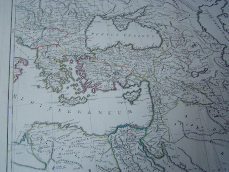 carte geographique: Imperii Romani, Imperii  Orientis,Carte du Monde antique, de l'Egypte, de l'Empire antique . BONNE (Rigobert) - DELAMARCHE - DE ...
