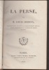 La Perse.coll. L'Univers. Histoire et description de tous les peuples, . Dubeux [Louis]La Perse.