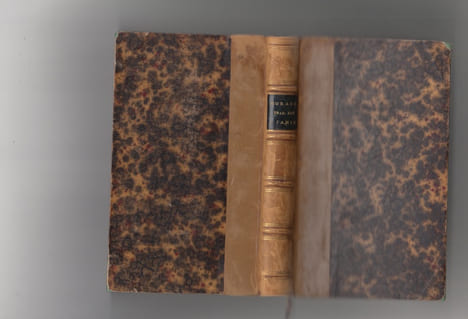LES OEUVRES D'HORACE, POÈTE LATIN DU SIÈCLE D'AUGUSTE. ODES, SATIRES, ÉPÎTRES, ART POÉTIQUE.exemplaire truffé de 2 lettres autographes signées,l'une ...