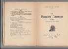 Le Rosaire d'amour, poèmes. Lettre-préface de Frédéric Mistral. Juana-Richard Lesclide