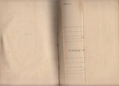 Instruction sur les torpilles automobiles 500 mm types v et d modeles 1923 d dt 1924 v et instruction sur les gyroscopes a air 1924 à pointage continu