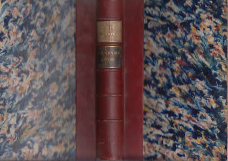Souvenirs intimes et notes du baron Mounier secrétaire de Napoléon 1er, pair de France, directeur de la Police.. HERISSON (comte d')