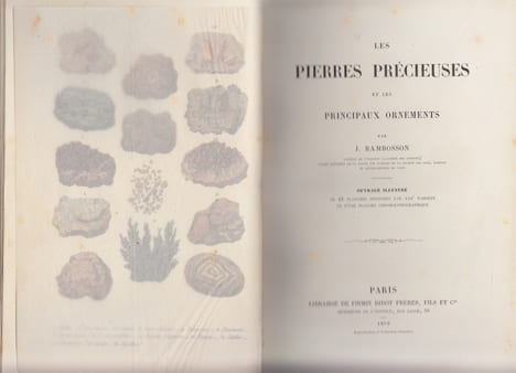 LES PIERRES PRECIEUSES ET LES PRINCIPAUX ORNEMENTS.. RAMBOSSON (J.)
