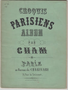 Croquis Parisiens. Album.