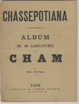 Chassepotiana, album de 60 caricatures par Cham.Album.. CHAM.- (Pseud. d' Amédée Charles Henri de Noé)