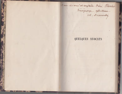 Quelques avocats jugés par leurs oeuvres. Études d'éloquence judiciaire, par Albert Decourteix, ... Berryer, Berville, Marie, Bethmont, Crémieux, Jules Favre, Allou. 