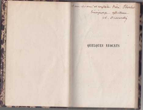 Quelques avocats jugés par leurs oeuvres. Études d'éloquence judiciaire, par Albert Decourteix, ... Berryer, Berville, Marie, Bethmont, Crémieux, ...