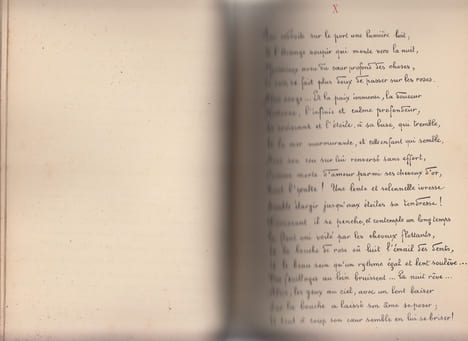 Aux flancs du vase,édition inconnue manuscrite. Albert Samain