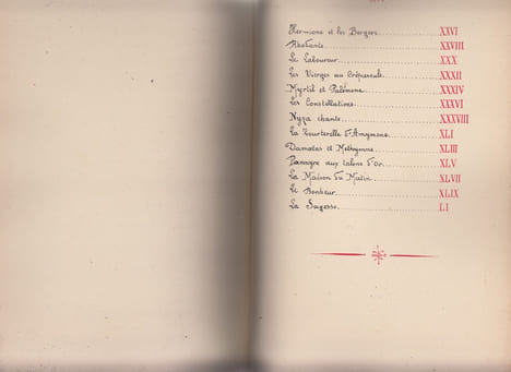 Aux flancs du vase,édition inconnue manuscrite. Albert Samain
