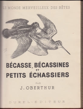 Bécasse, bécassines et petits échassiers. Avec la collaboration de C. Aubert.. Chasse). OBERTHUR (J.).