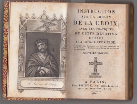 Via Crucis Instruction sur le chemin de la Croix avec les pratiques de cette dévotion dédiée à la Très Sainte Vierge Sur L'imprimé de Rome,14 ...
