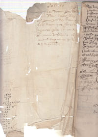 manuscrit original actes xviie siècle Sollies ?