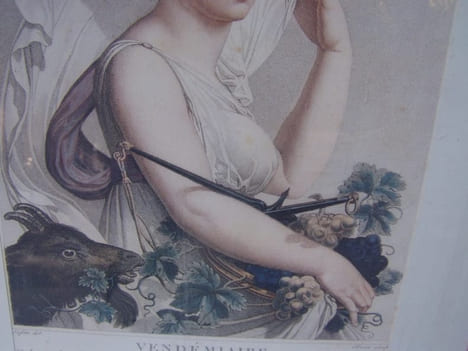 Vendémiaire : 22 septembre. A cette époque arrive l'equinoxe d'automne & commence l'année de l'ère nouvelle ... : [coloriée] Prints of the French ...