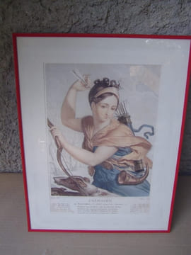 Frimaire : 22 novembre. Le soleil répond au Sagittaire ... : [estampe originale coloriée] Prints of the French Revolution.. Salvatore Tresca; Louis ...