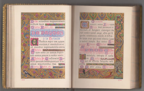 Nouvelles Heures Gothiques d' après les Manuscrits des Bibliothèques Nationales et Particulières,intégralement en chromolithographies.. LEROY , SECAIL ...