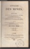 Annales des mines, ou Recueil de memoires sur l'exploitation des mines, et sur les sciences qui s'y rapportent. Volume 2eme serie. t.3 1828 dont : ...