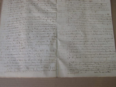 manuscrit : Precis pour les heritiers Athoron d'Artignosc, demandeurs par exploit du 25 mai 1856 contre la Commune d' Artignosc