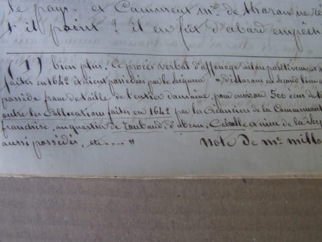 manuscrit : Precis pour les heritiers Athoron d'Artignosc, demandeurs par exploit du 25 mai 1856 contre la Commune d' Artignosc. Artignosc-sur-Verdon ...