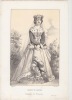 JEANNE DE NAPLES comtesse de Provence ,Lithographie,série les MARSEILLAIS. Ringué (18..-18.. ; lithographe)