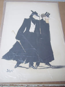 Lithographie.Album Marseille revue,2e série, chaque Planche simple