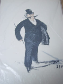 Lithographie.Album Marseille revue,2e série, chaque Planche simple. SEM (George GOURSAT)
