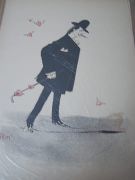 Lithographie.Album Marseille revue,2e série, chaque Planche simple. SEM (George GOURSAT)