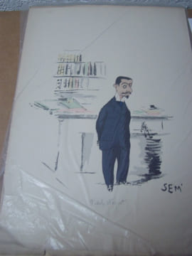 Lithographie.Album Marseille revue,2e série, chaque Planche simple; each single board. SEM (George GOURSAT)